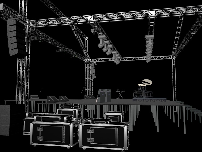 Projeto técnico 3D Blend BBQ